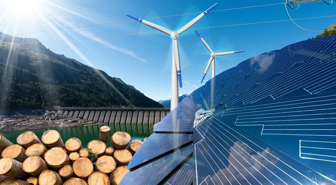 Elektřina z obnovitelných zdrojů na vzestupu