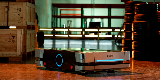 Společnost OMRON představuje mobilního robota HD-1500 s nosností 1 500 kg