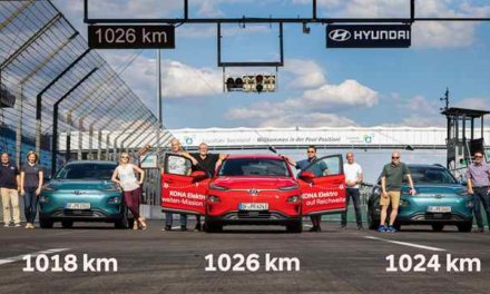 Hyundai Kona Electric stanovil rekord v dojezdu: na jediné nabití ujel 1026 kilometrů
