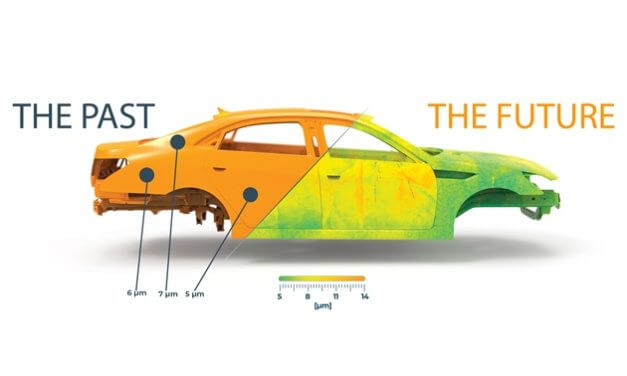 SprayVision využívá Porsche i Fiat, umí šetřit barvy i energii