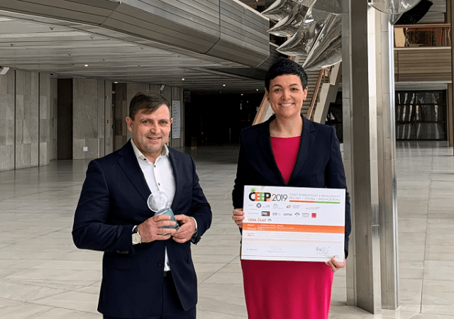 Projekt v Kongresovém centru Praha od ČEZ ESCO získal ocenění v soutěži Český energetický a ekologický projekt roku