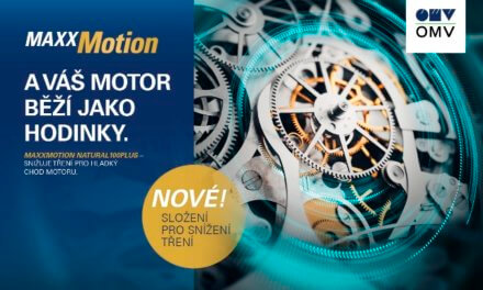 Nové složení OMV MaxxMotion Natural 100Plus snižuje tření v motoru