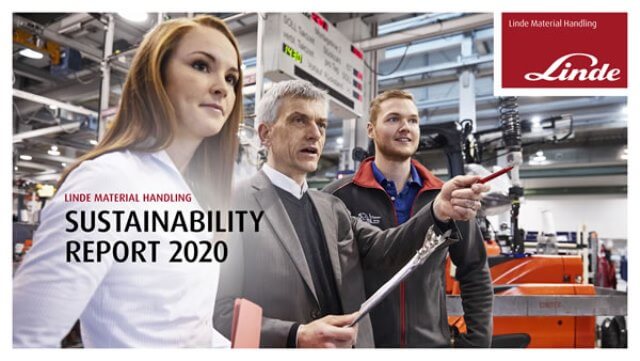 Linde Material Handling zveřejnila zprávu o udržitelnosti za rok 2020: Transparentnost současného stavu a cílů