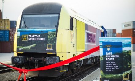 GEFCO vypravilo první uhlíkově neutrální ucelený vlak po Hedvábné stezce