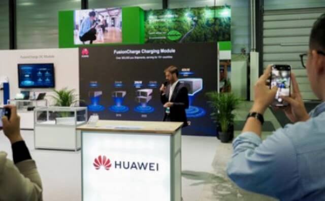 Společnost Huawei představila na veletrhu EVS35 dobíjecí modul nové generace FusionCharge 40kW DC