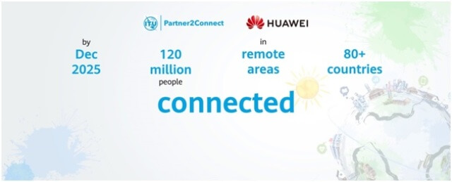 Huawei spolu s partnery hodlá pomoci 120 milionům lidí v odlehlých oblastech s připojením k internetu