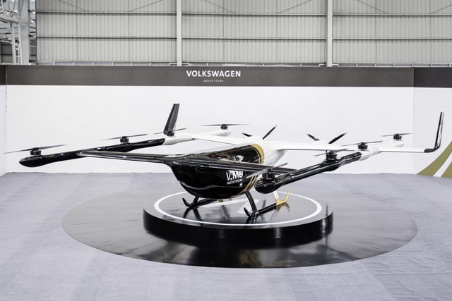 Elektrický osobní dron od Volkswagen China