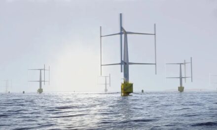 Na moři začínají testy vertikálních větrných turbín