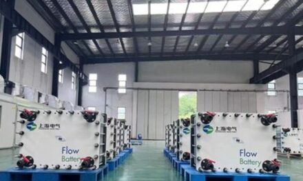 Shanghai Electric dodává do Evropy první várku vanadových redoxních průtočných baterií (VRFB)