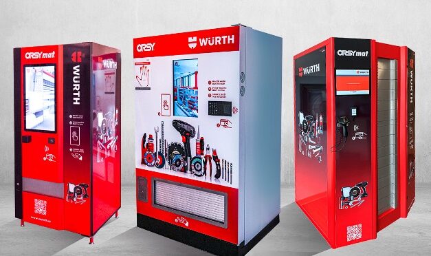 Automaty Würth usnadňují výdej pracovních nástrojů a materiálů. Provozům spoří až 80 % nákladů na C-díly