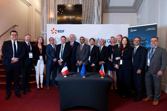 EDF posiluje svůj závazek spolupráce s českým jaderným průmyslem