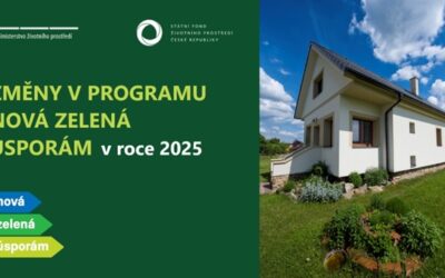 Zálohy předem a výhodný úvěr pro všechny. Program Nová zelená úsporám bude v roce 2025 přehlednější a dostupnější