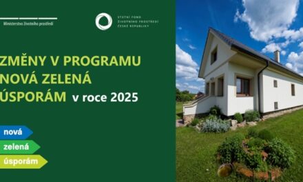 Zálohy předem a výhodný úvěr pro všechny. Program Nová zelená úsporám bude v roce 2025 přehlednější a dostupnější