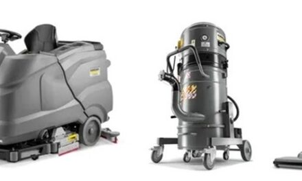 Tipy na profesionální zařízení Kärcher – nové průmyslové vysavače, profi tyčové vysavače a podlahové mycí stroje s posedem