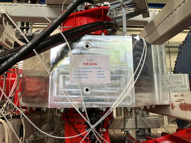 ČEZ a Litostroj testují model unikátní turbíny pro čtvrtou velkou českou přečerpávací elektrárnu